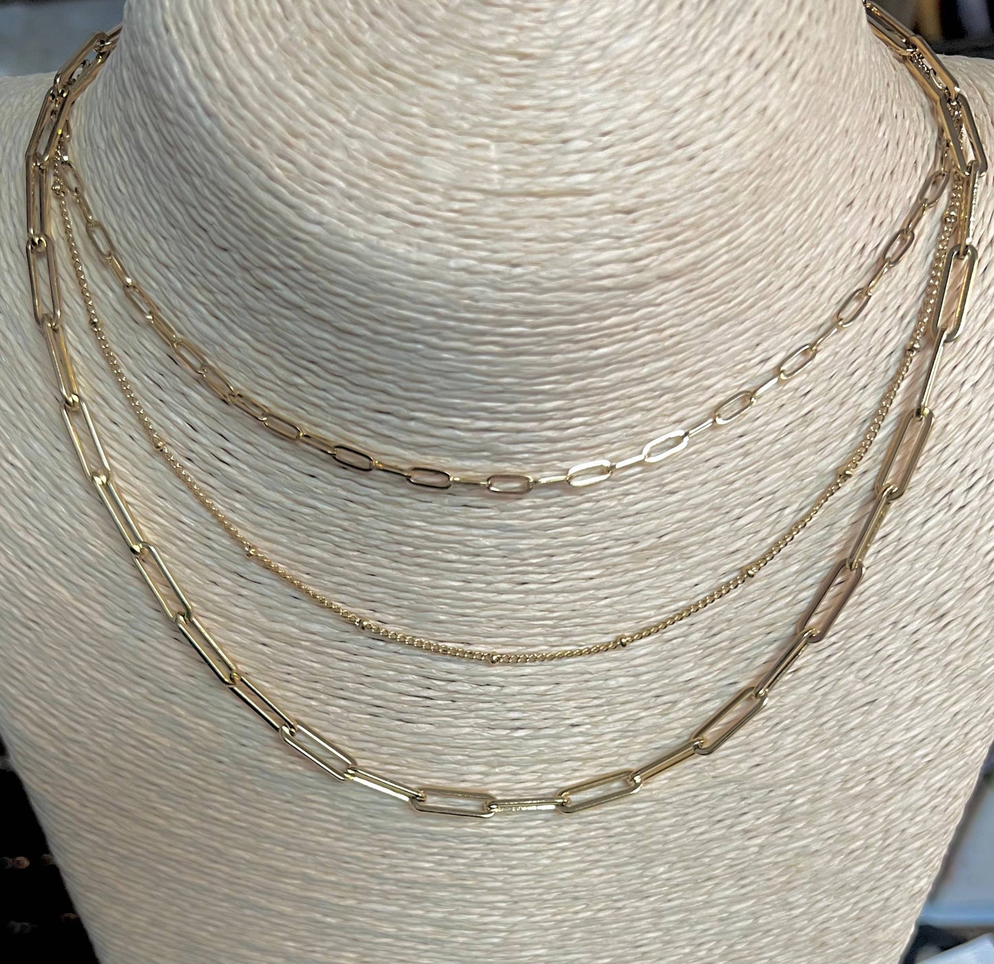 Mini Paperclip Necklace