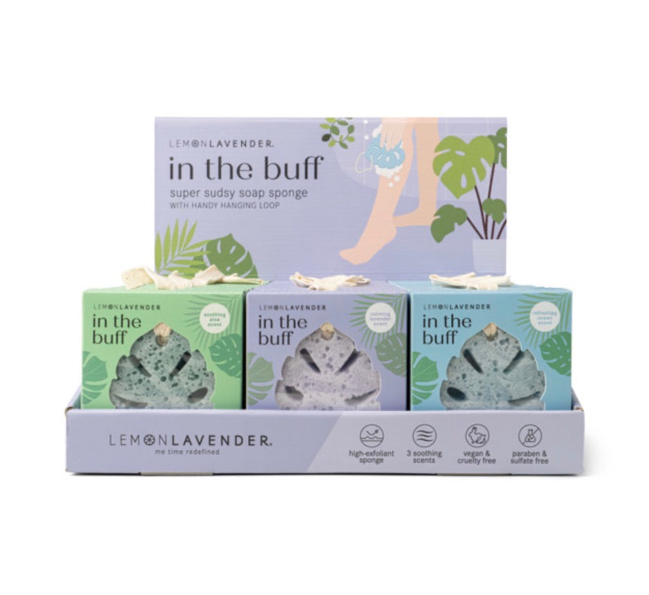 Lemon Lavender Sudsy Soap Sponge