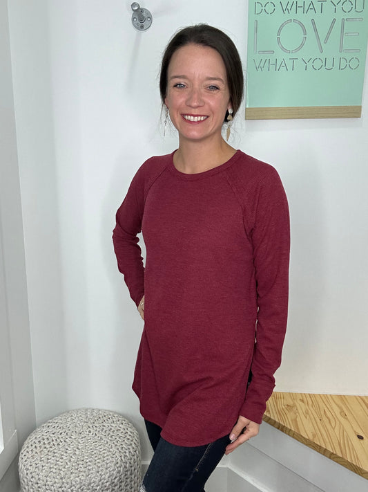 BABY WAFFLE LONG SLEEVE-7519