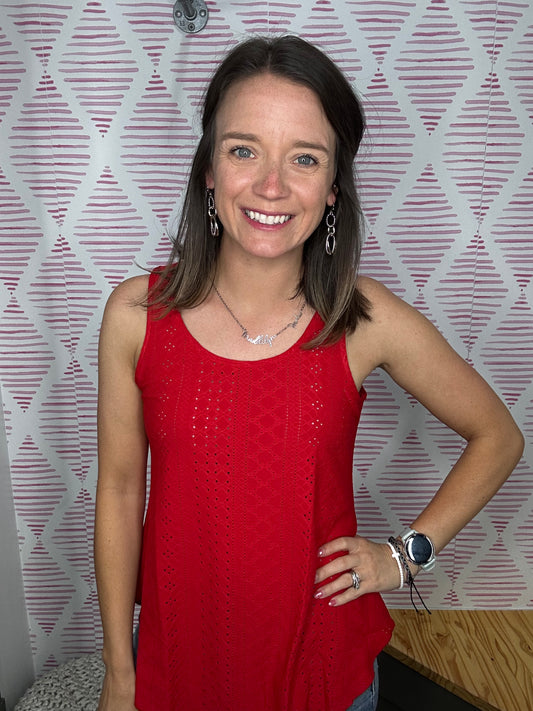 Red Summer Tank