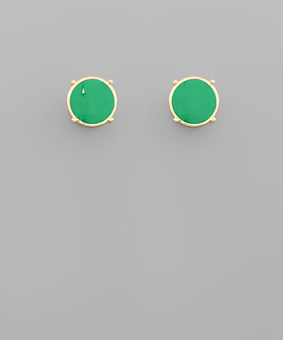 39018-COLOR CIRCLE STUDS