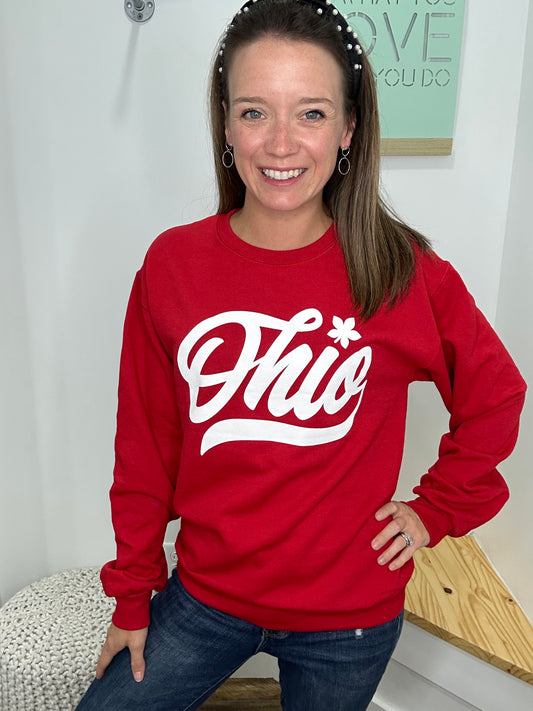 OHIO SCRIPT SWEATSHIRT