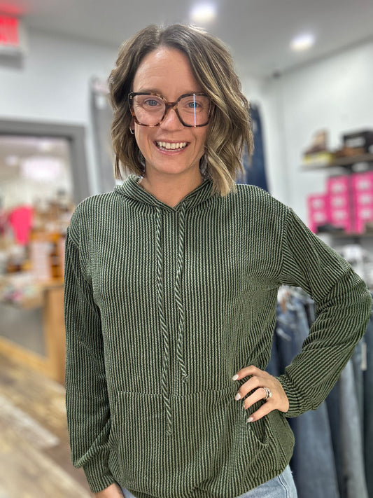 Ribbed Sweatshirt-4202