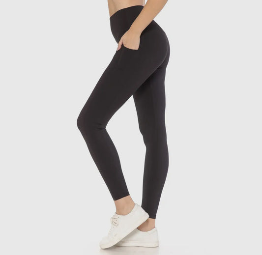 BLACK ACTIVE LEGGINGS