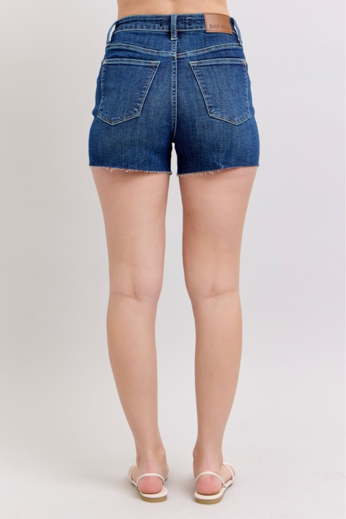 Judy Blue Criss-Cross Shorts