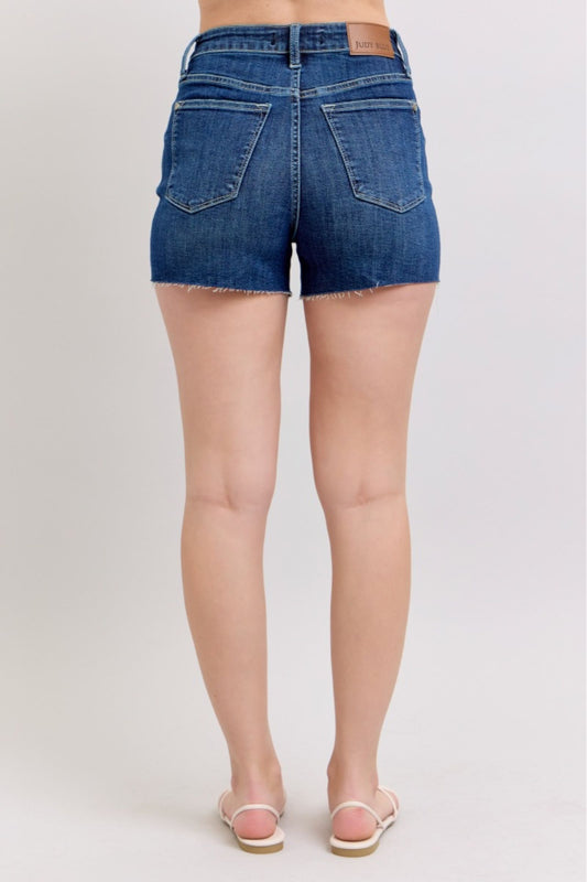 Judy Blue Criss-Cross Shorts