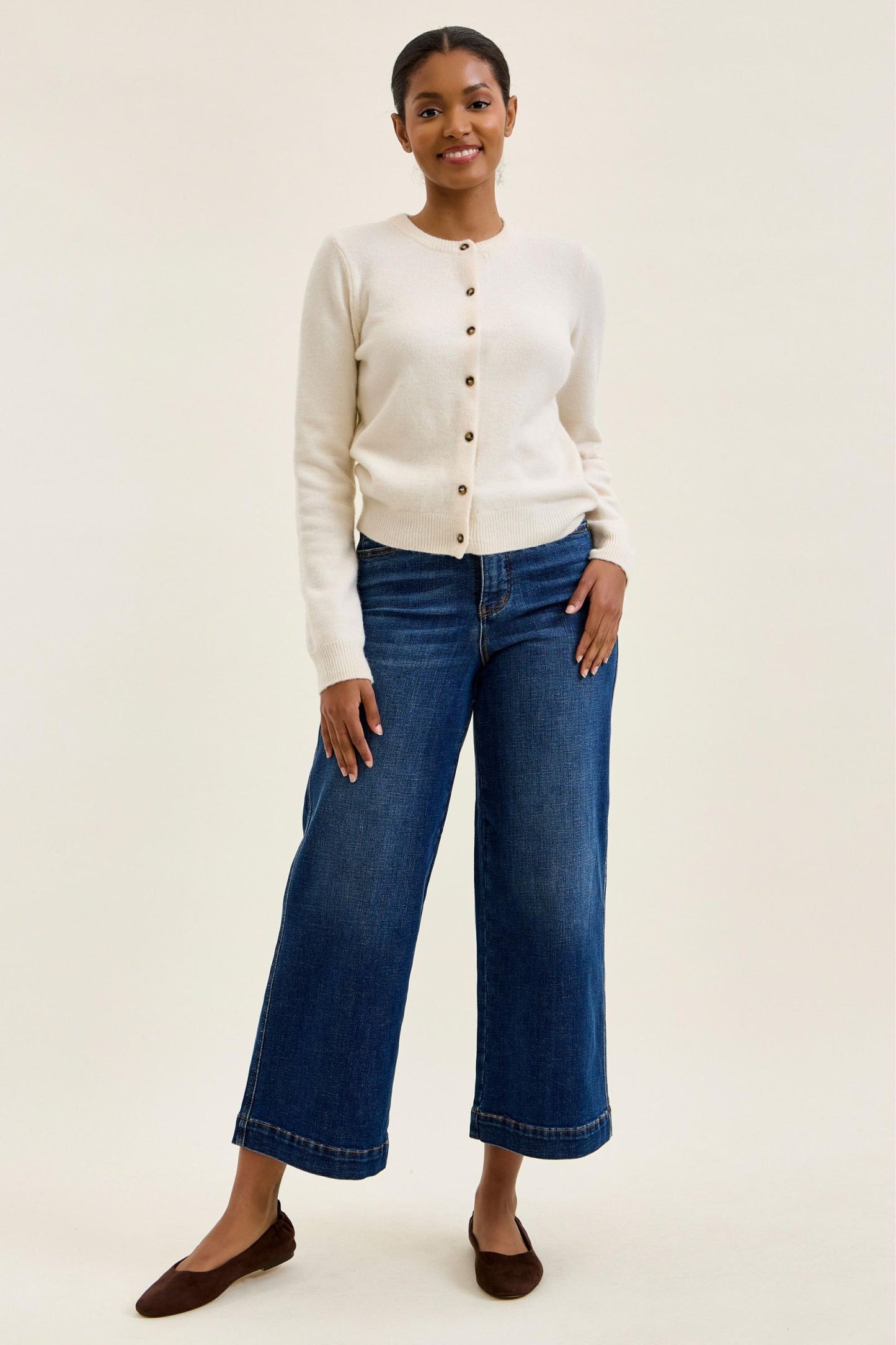 Judy Blue Ankle Wide Jeans