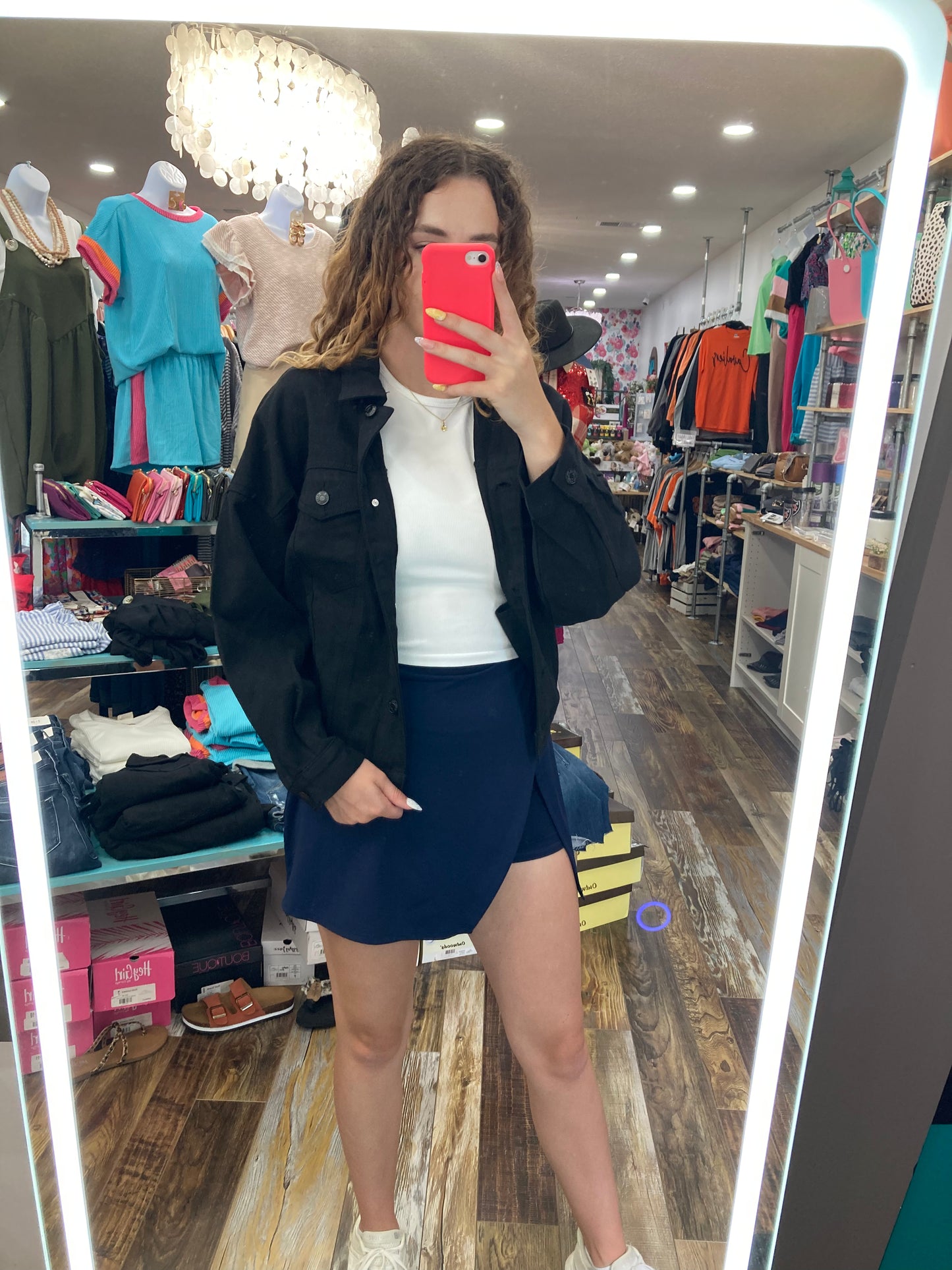 Black Denim Jacket