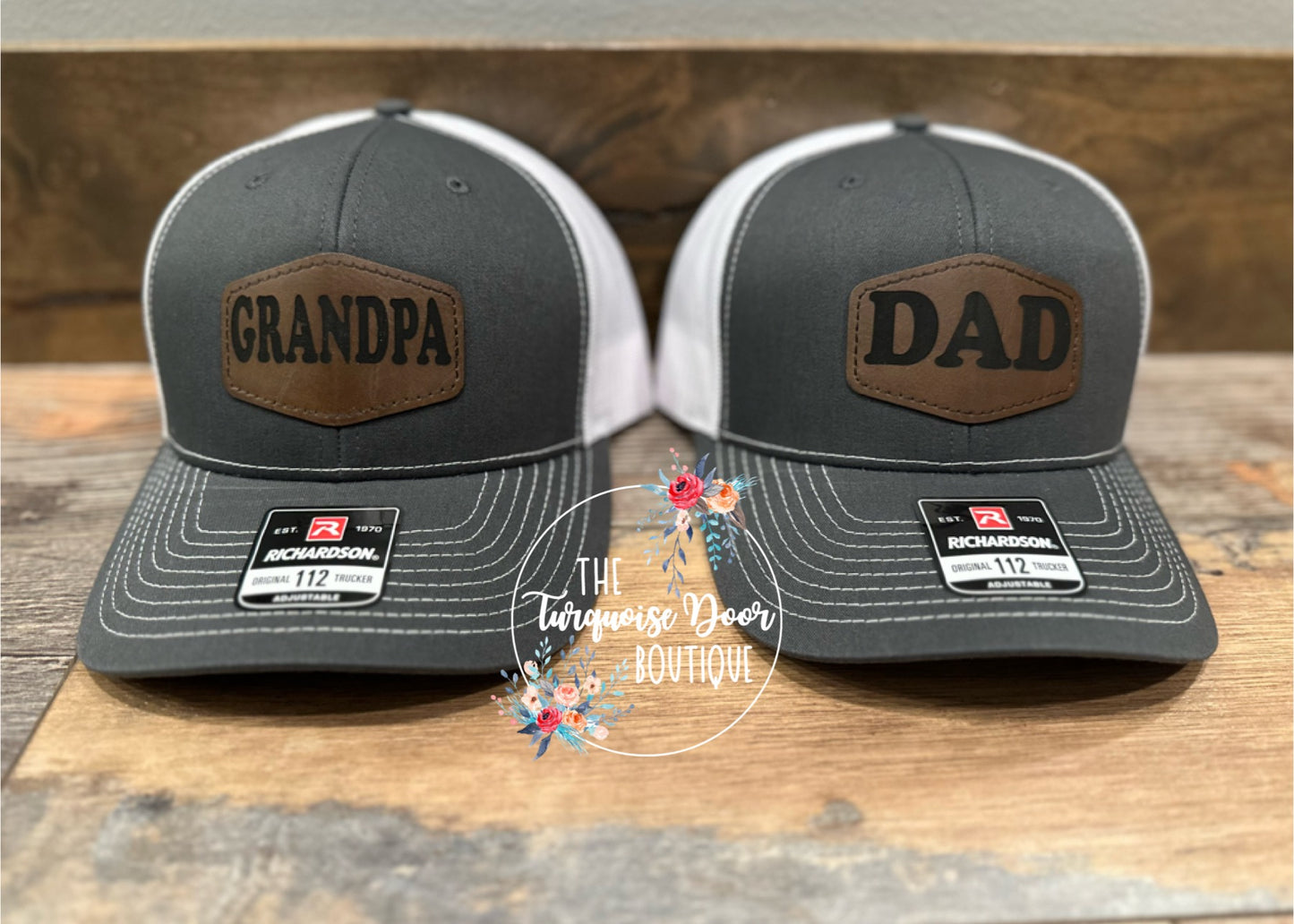 Leather Patch Hats