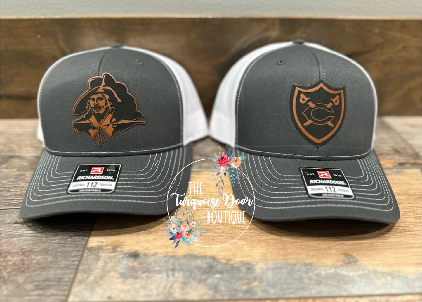 Leather Patch Hats