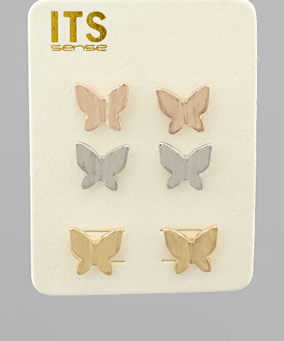 3 SET BUTTERFLY