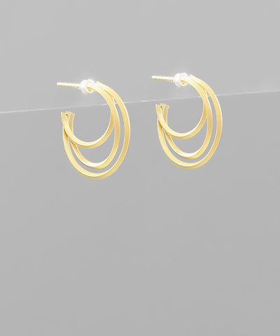 3 ROW HOOPS