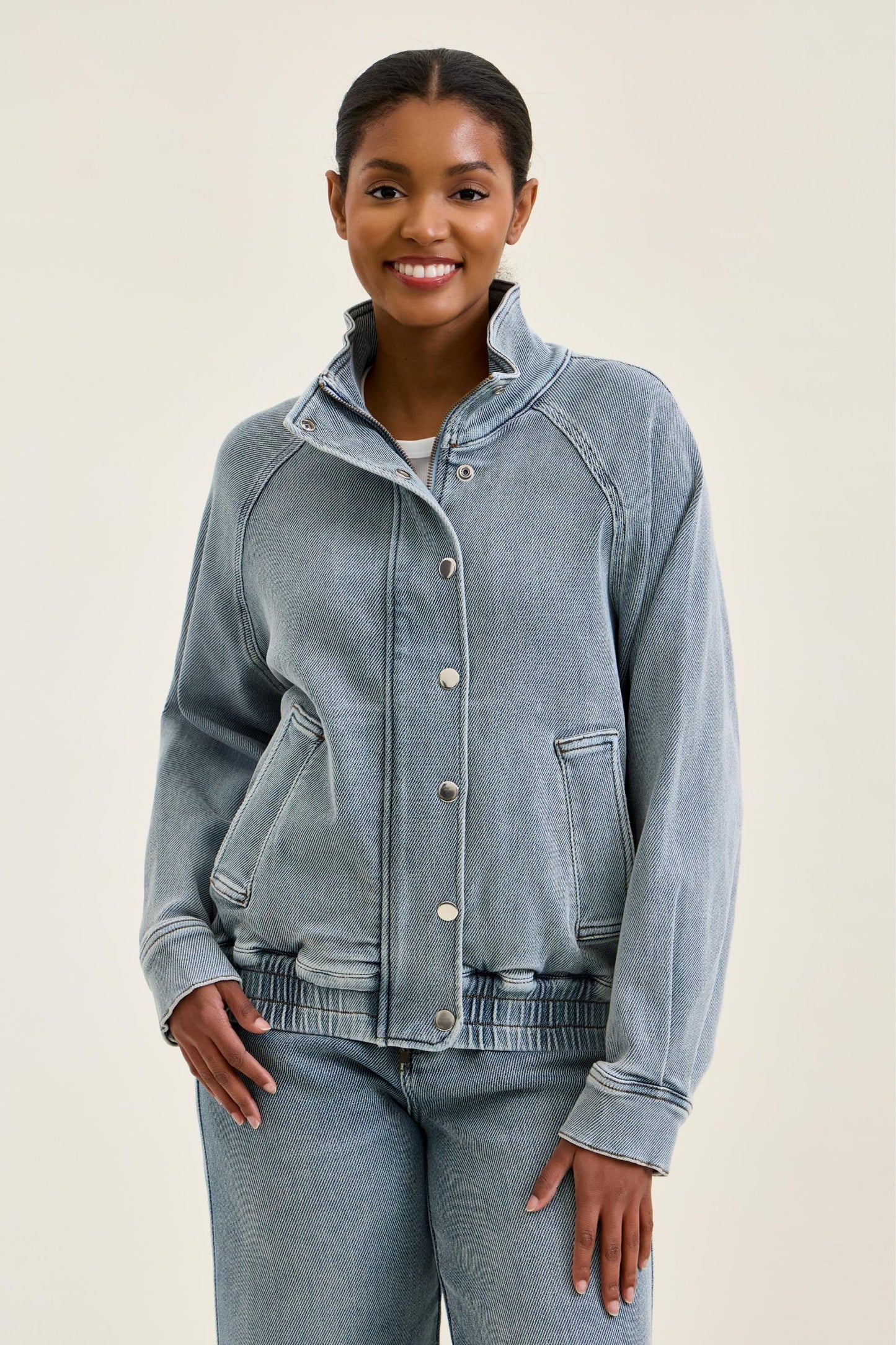 Judy Blue Marty Bomber Jacket