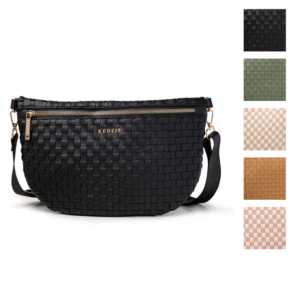 Kedzie Woven Crossbody
