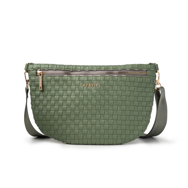 Kedzie Woven Crossbody