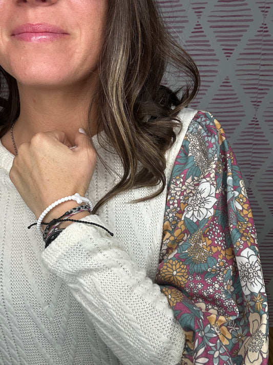 Rose Floral Top 4591