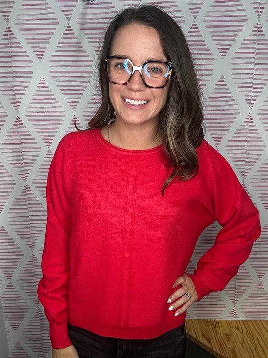 Front Seam Sweater 2616