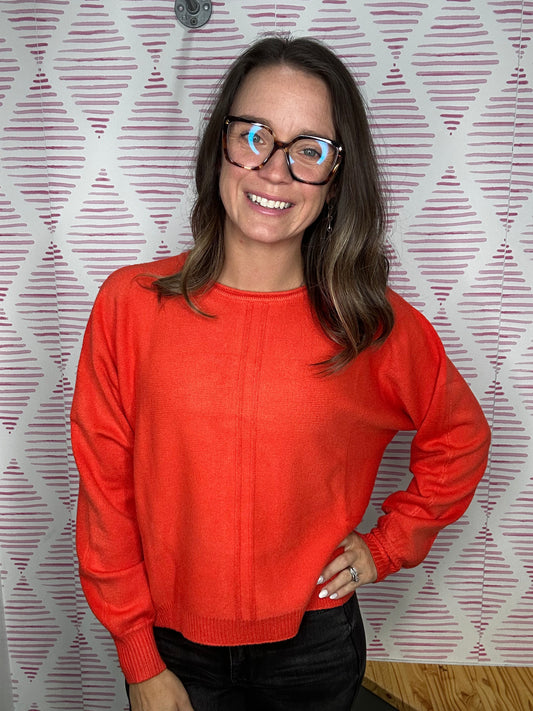 Front Seam Sweater 2616