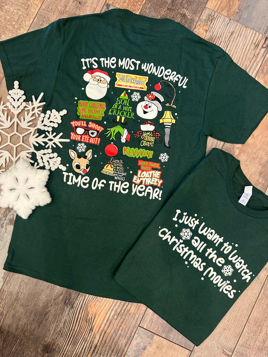 CHRISTMAS MOVIES GRAPHICS