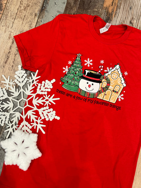 CHRISTMAS FAVORITE THINGS GRAPHIC