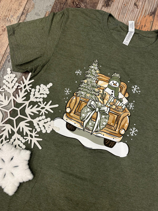 SNOWMAN TRUCK GRAPHIC