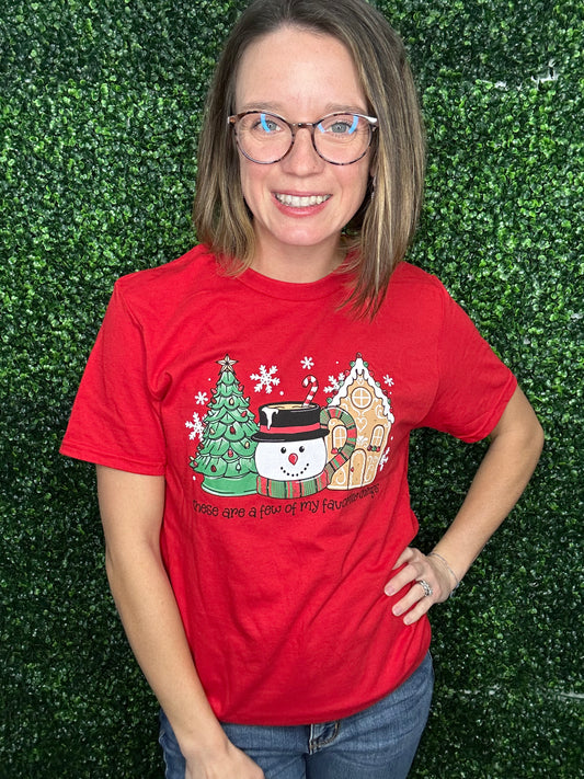 CHRISTMAS FAVORITE THINGS GRAPHIC