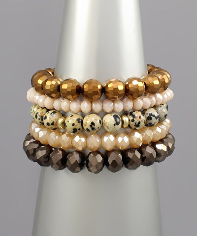 DALMATION BRACELET STACK