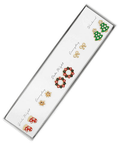 Christmas Earring Gift Set of 5