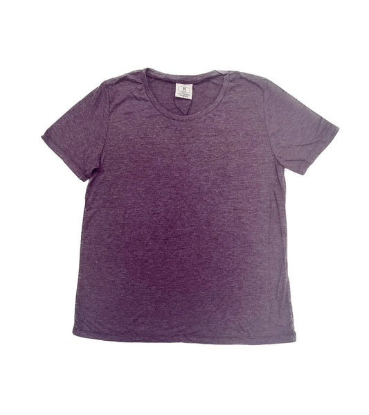 PURPLE CREWNECK T-6001