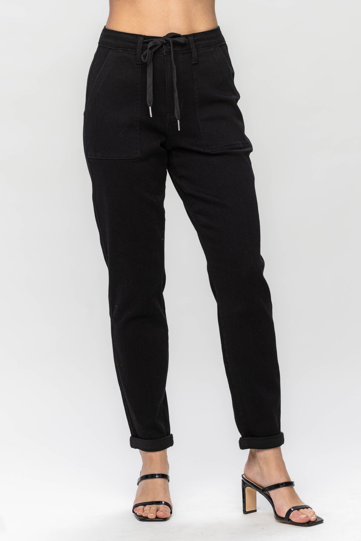 JUDY BLUE 88700 BLACK JOGGER