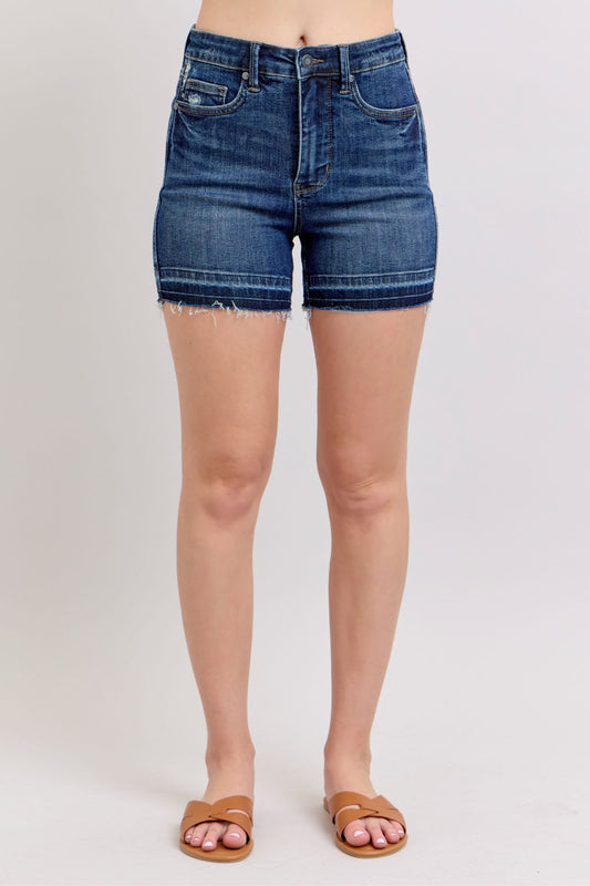 Judy Blue Release Hem Shorts