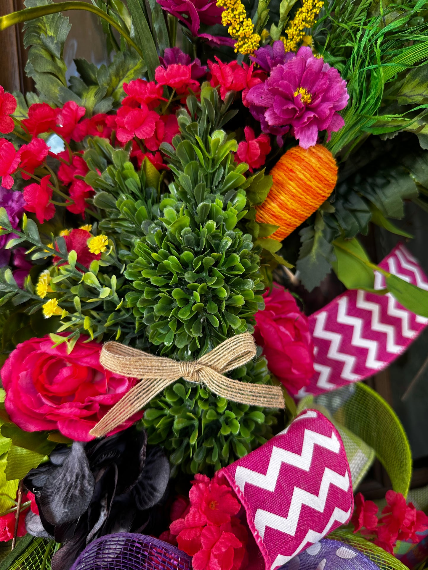 Bright & Bold Easter Wreath