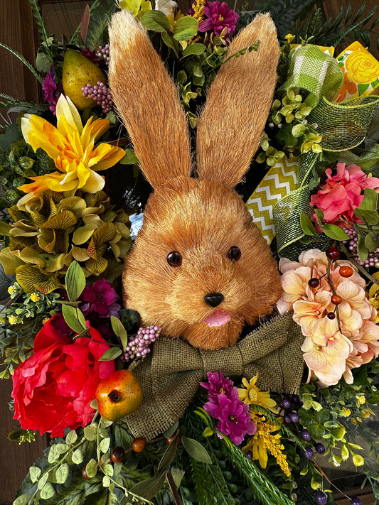 Spring Bunny Wreath