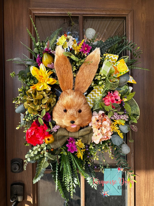 Spring Bunny Wreath