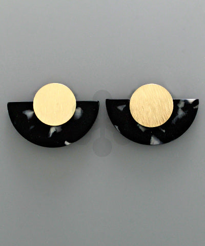 16522-WEDGE EARRINGS
