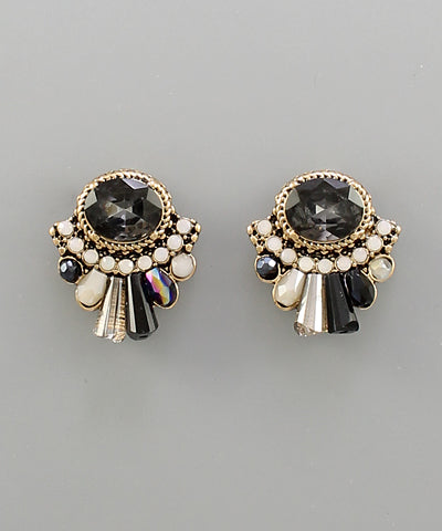 22792-OVAL EARRINGS