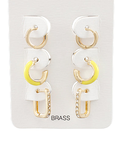 36052-EPOXY EARRING SET