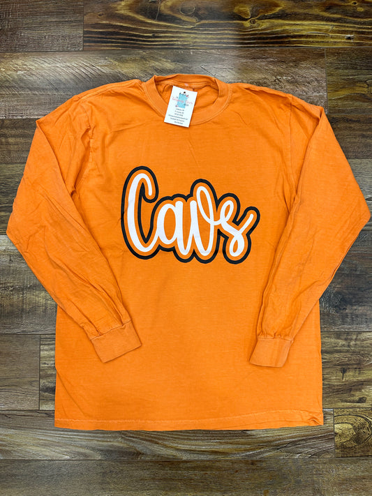 CAVS L/S COMFORT COLORS T