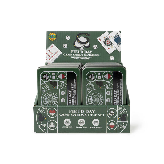 Bunk House™ Field Day Camp Cards & Dice Set