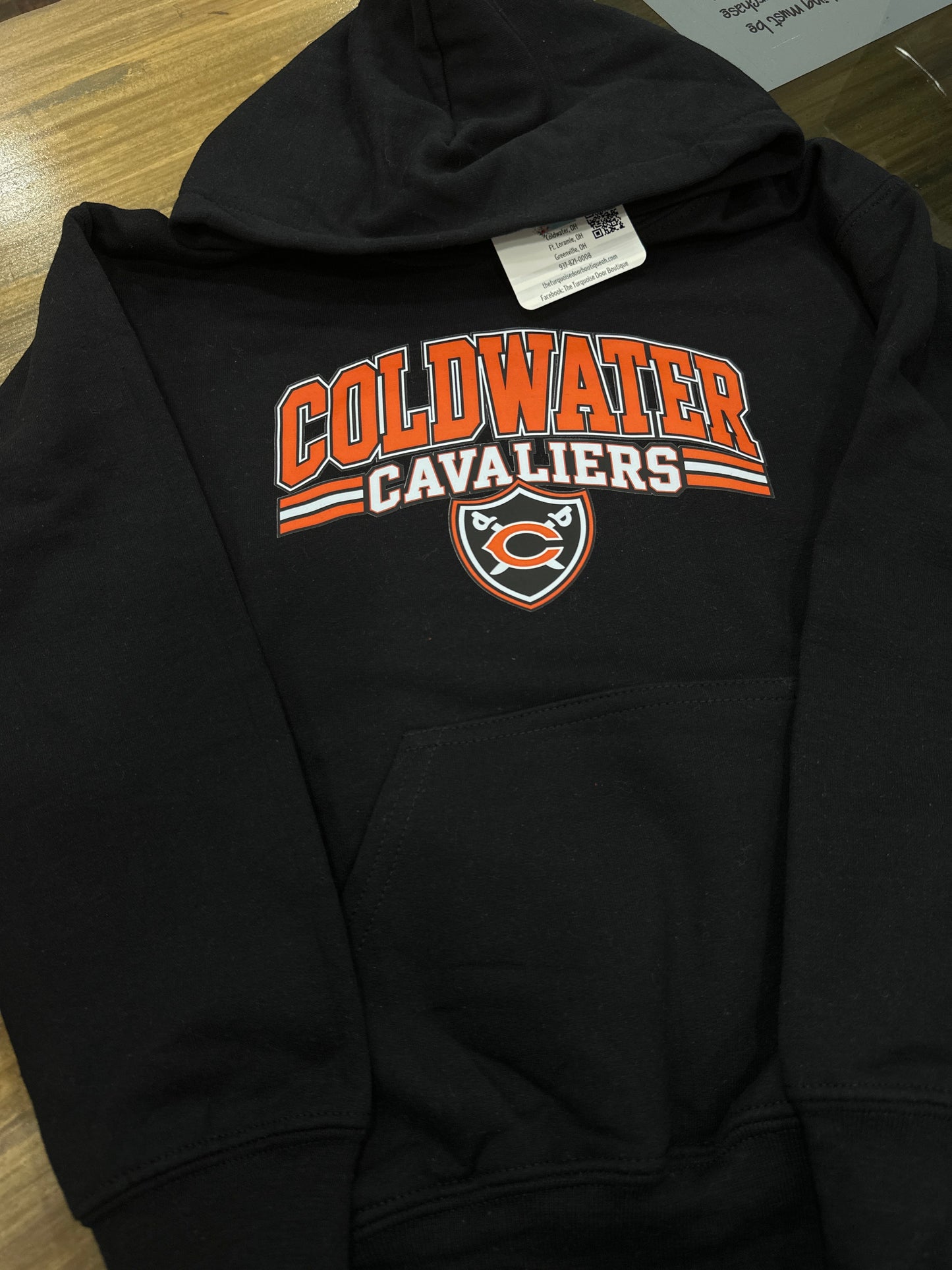 Coldwater Cavaliers Black Hoodie