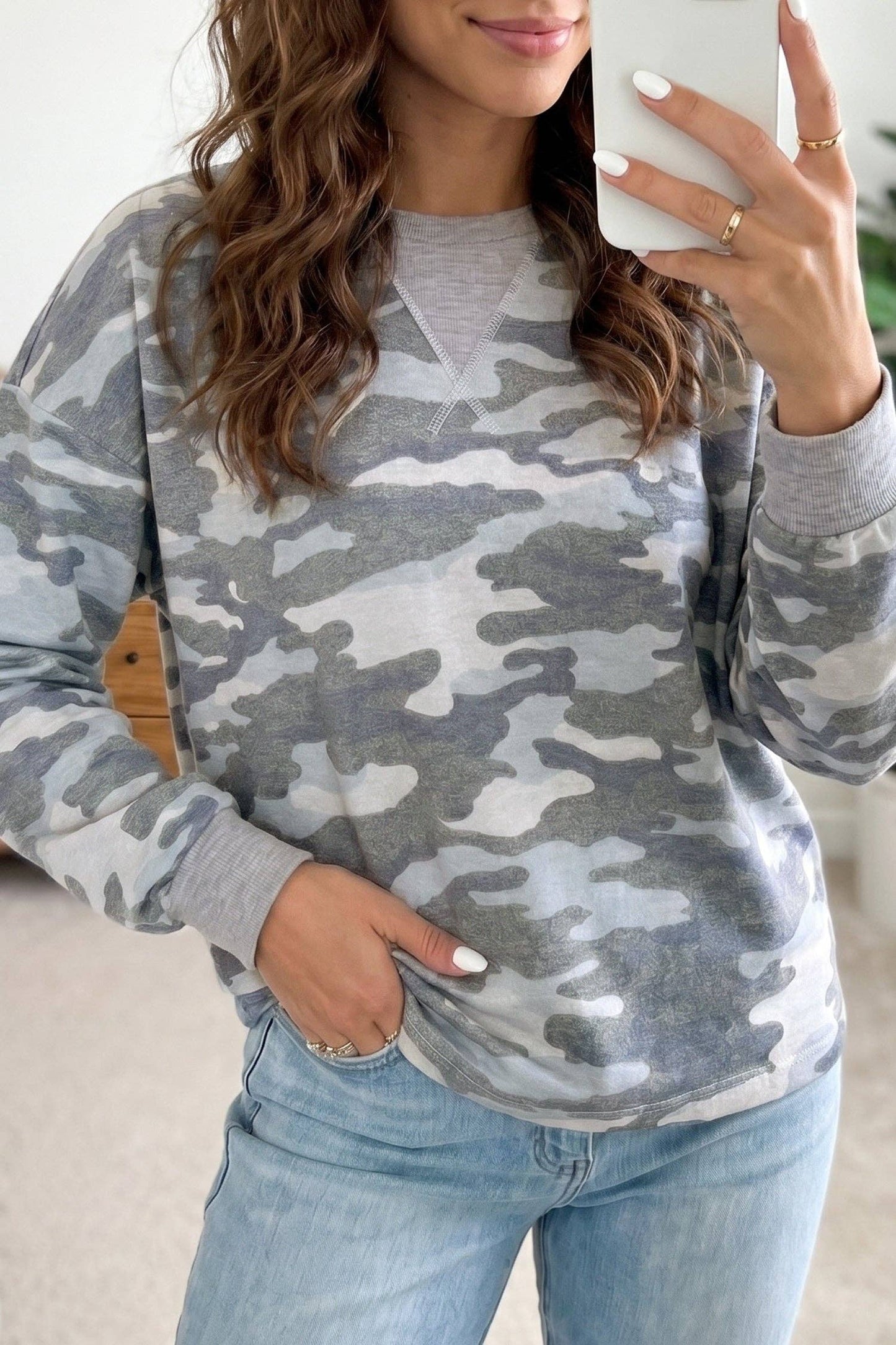 Camo Pullover