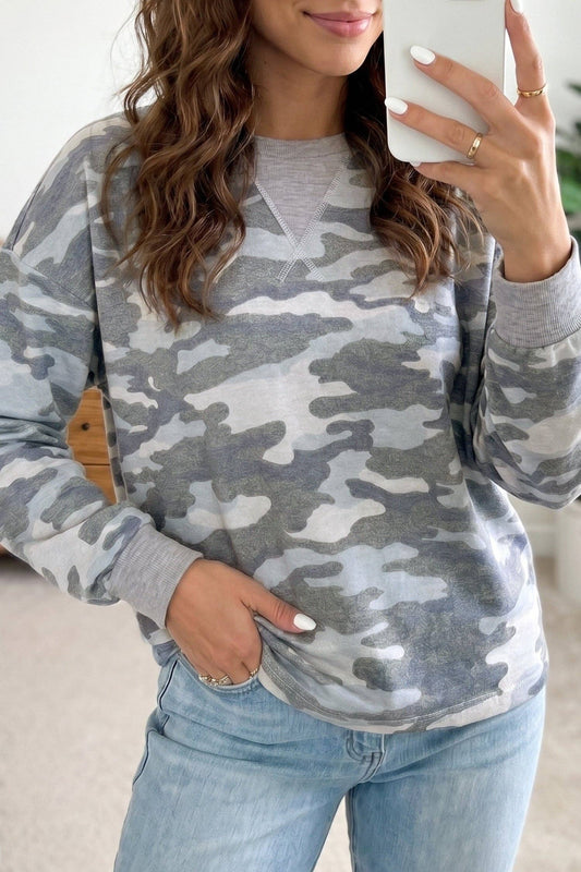 Camo Pullover