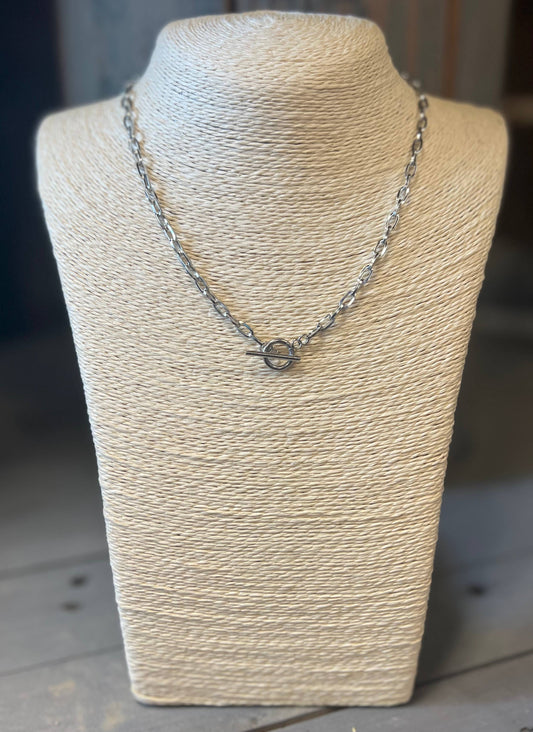 Stainless Steel Toggle Necklaces