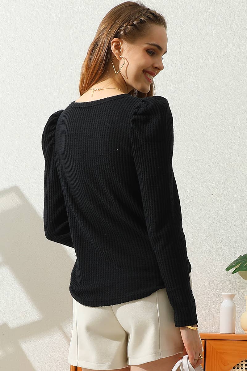 Puff Sleeve Top 1470