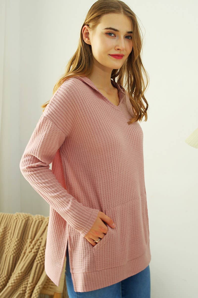 V Neck Pullover Sweater 1428