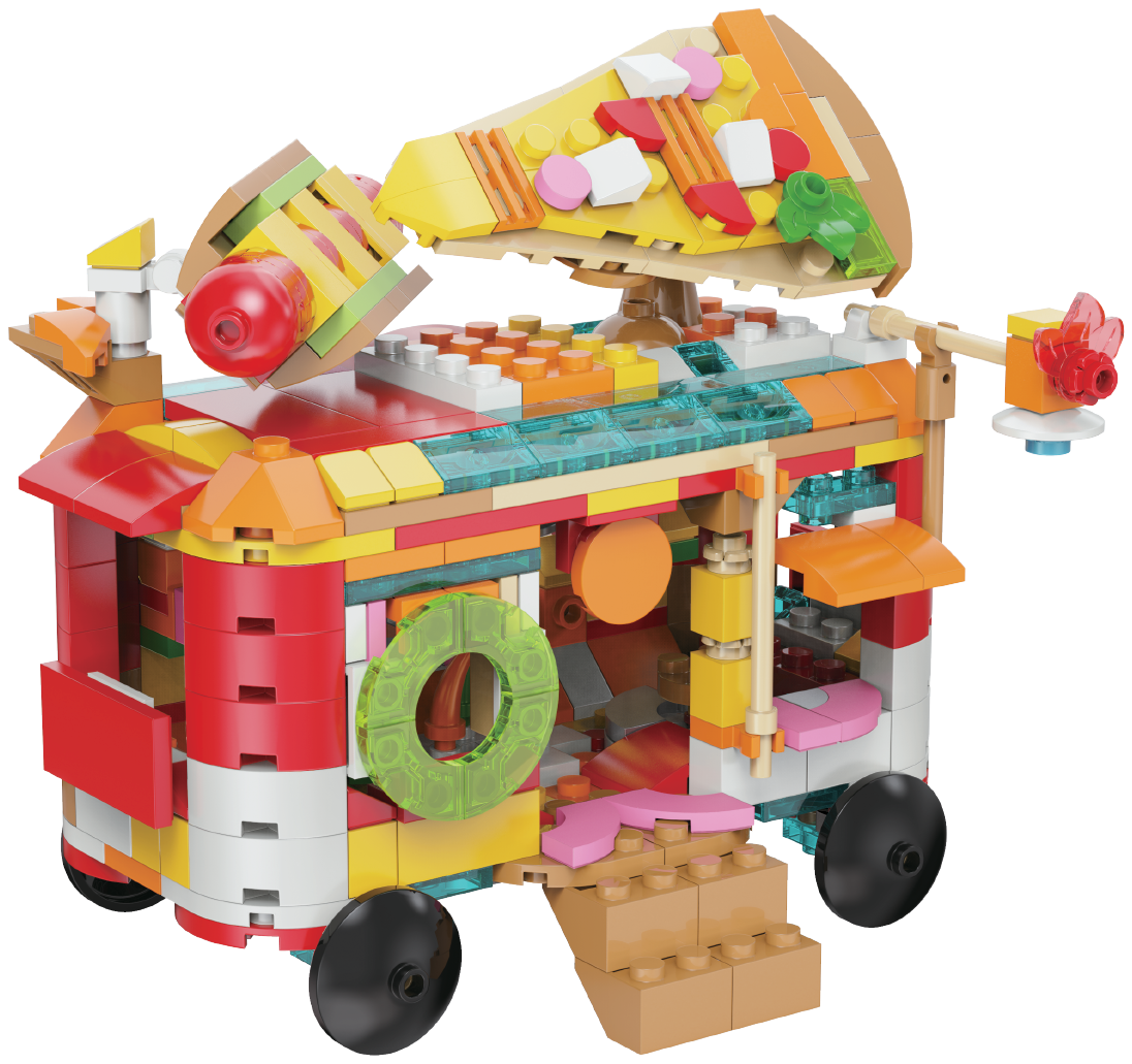So Much Fun! Micro Block Fast Food Set Boxed