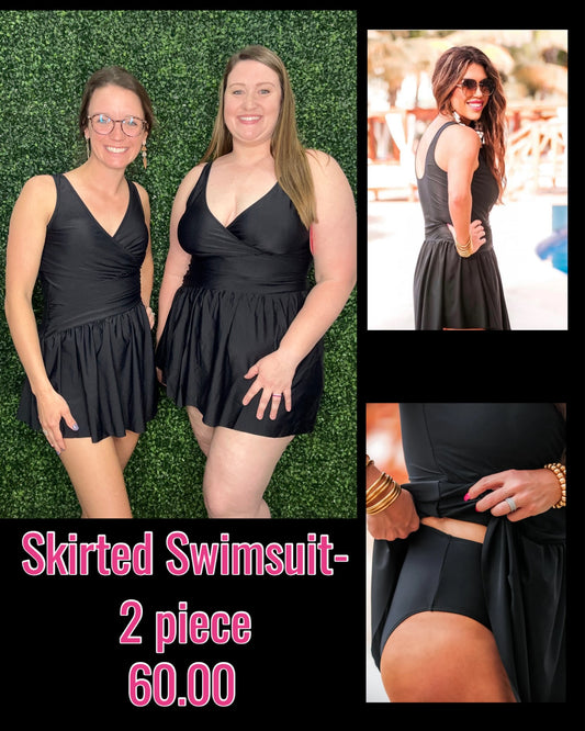 SKIRTED SWIMSUIT-2 PIECE