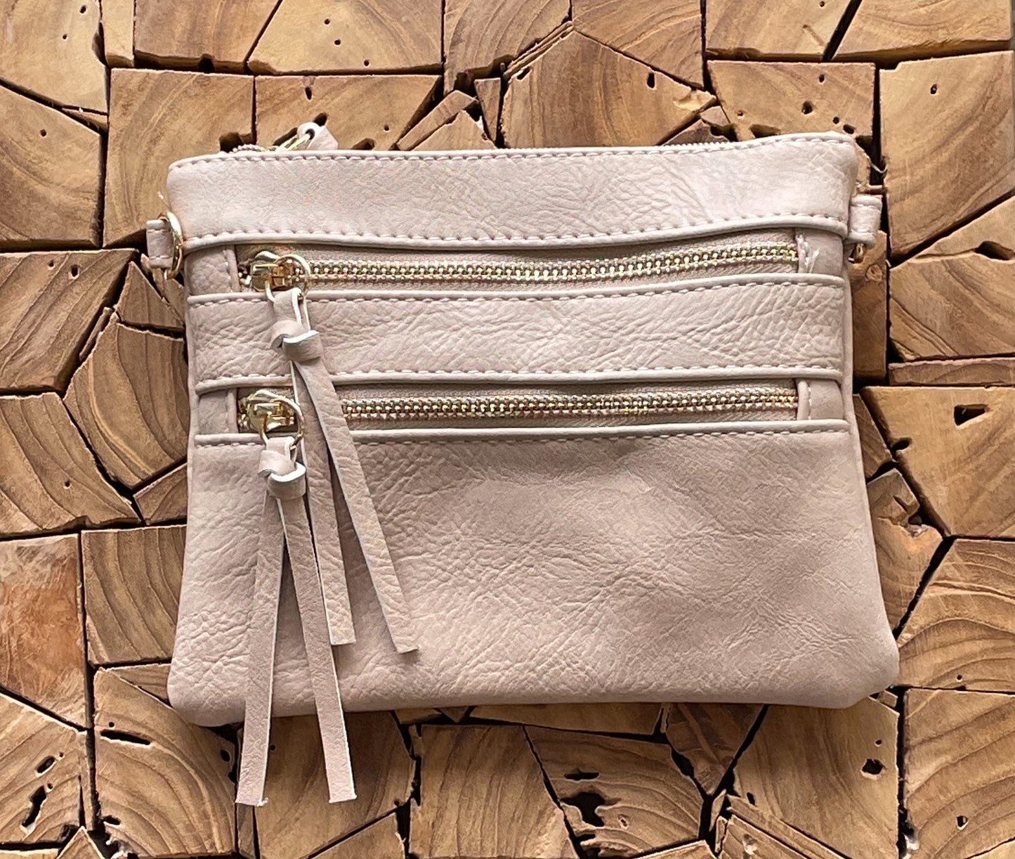 Double Zip Crossbody