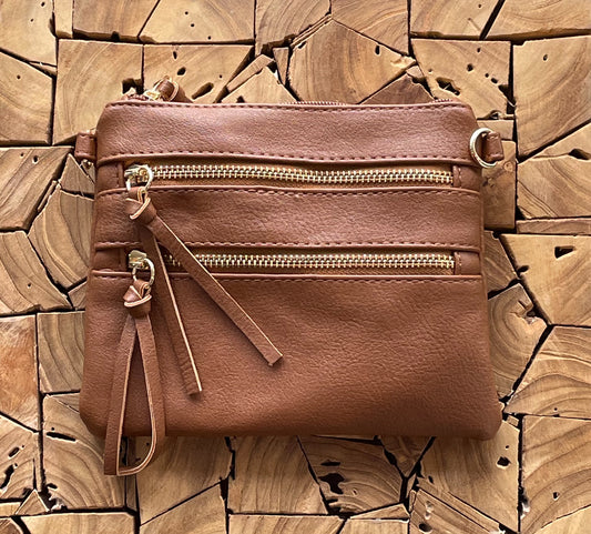 Double Zip Crossbody