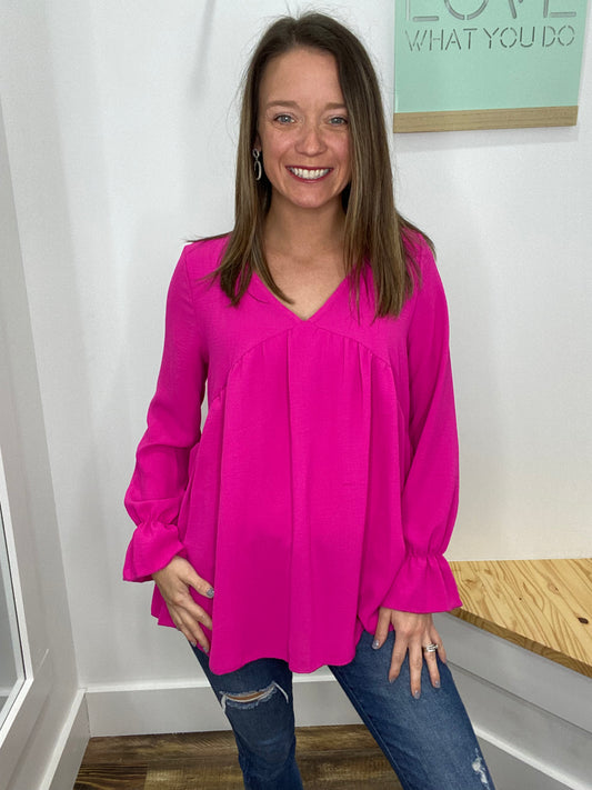MAGENTA BLOUSE